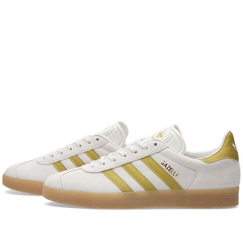 adidas schuhe beige gold|adidas GAZELLE .